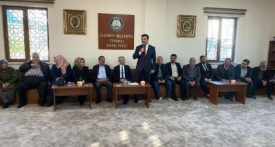 Gaziantep'teki Şahinbey Mahallesi'nde Mahalle Toplantısı Yapıldı