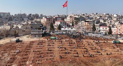 29. Etap Şehitkamil Ormanı Hacıbabada oluşturuldu