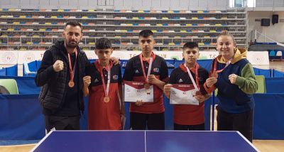 Adıyaman'ın Genç Masa Tenisi Sporcuları Türkiye Finallerine Katılma Hakkı Elde Etti