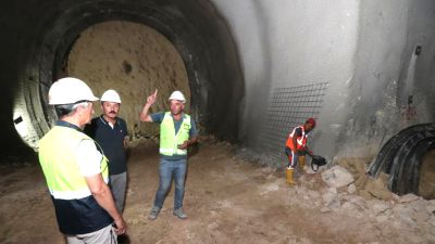 Tünelin 25 Aralık Gaziantep'in Kurtuluş Günü’nde açılması planlanıyor