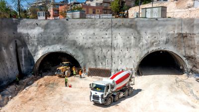 Gaziantep'te dev tünel projesinin temeli pazar günü atılıyor