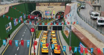 Şahinbey Belediyesi 100. Yıl Tünelleri trafiğe açıldı.