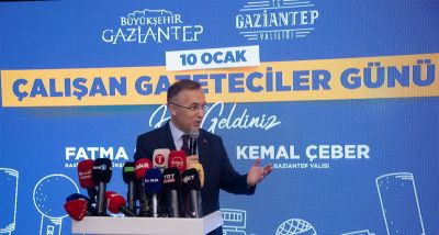 Vali Çeber; 'Bu bölge Türkiye’nin yeni Marmara Bölgesi olacak ve merkezi de Gaziantep olacak'